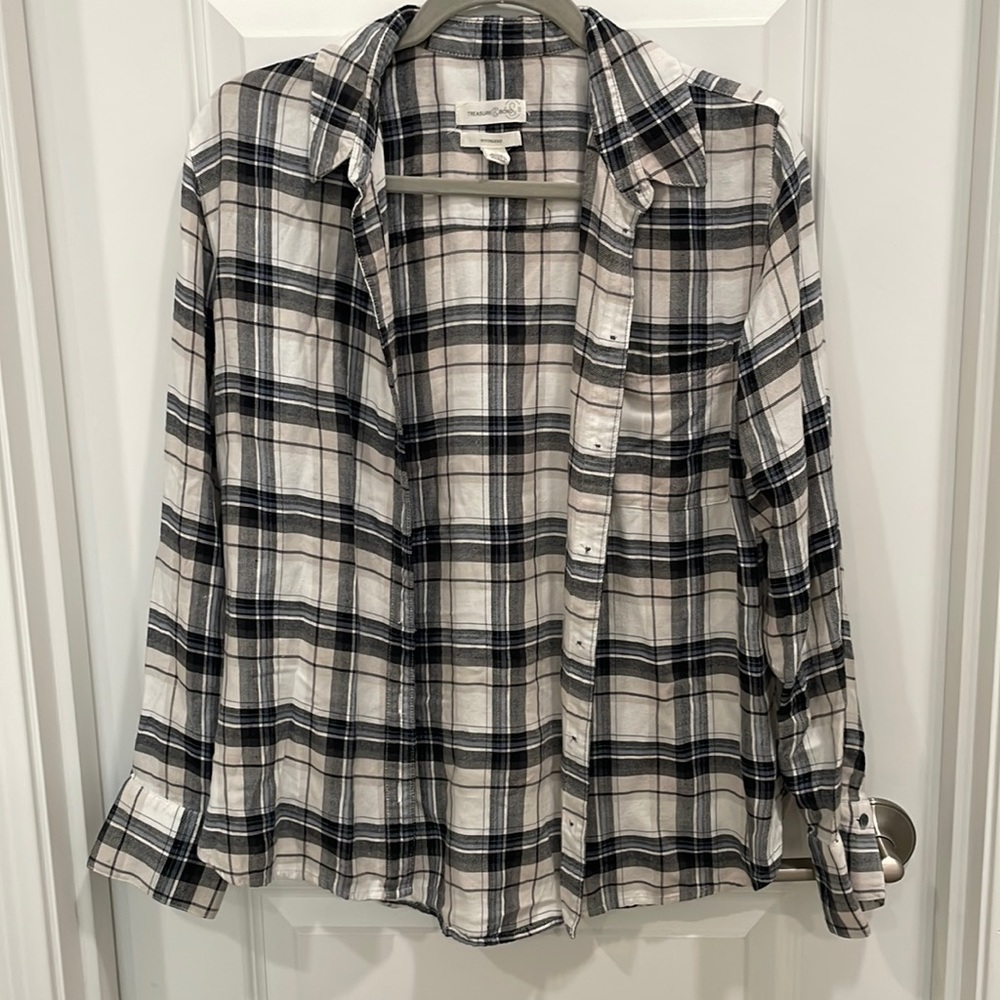 Treasure and Bond flannel